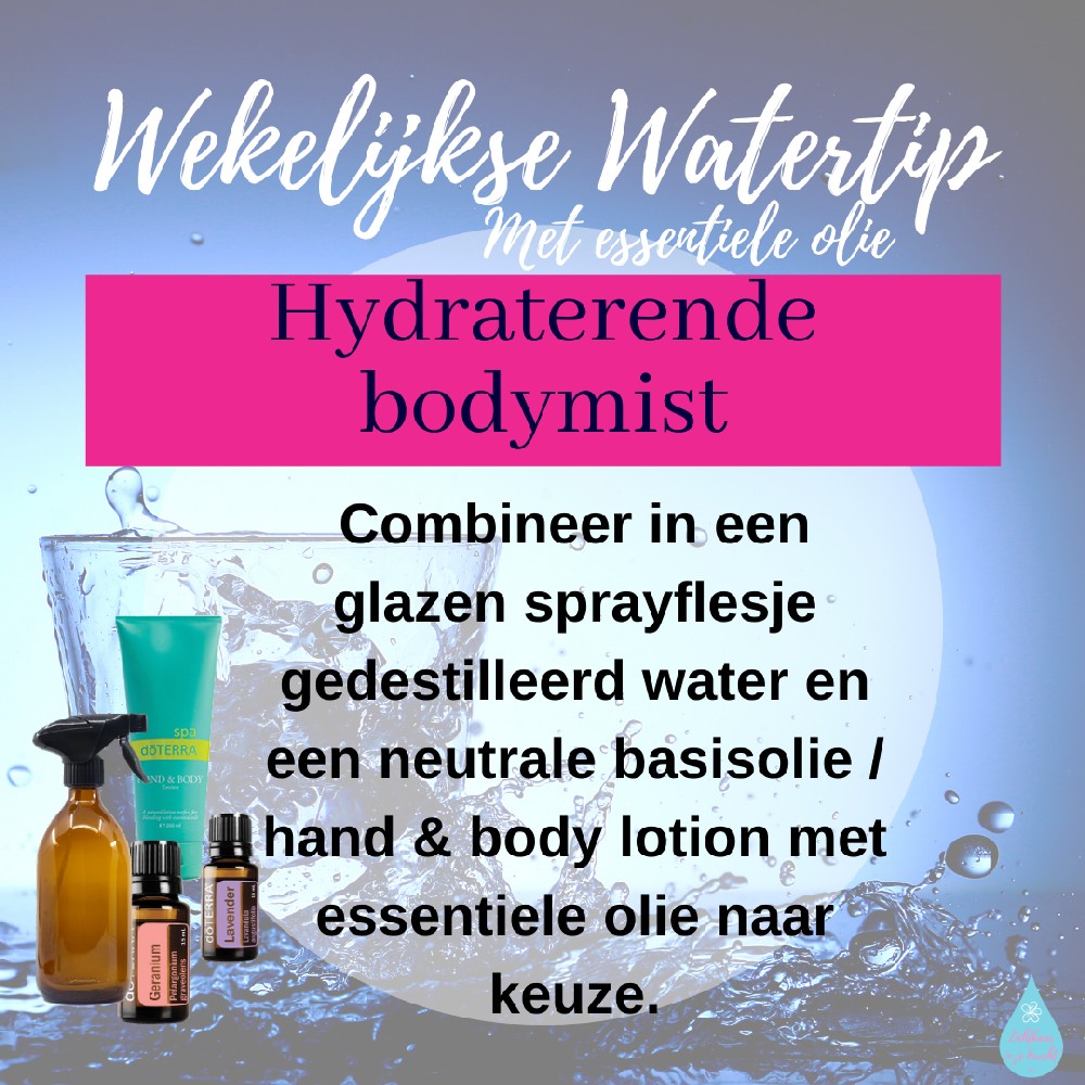 Straat spannend Kort leven Water en essentiële olie – 10 tips voor alledag – Zichtbaar in je kracht